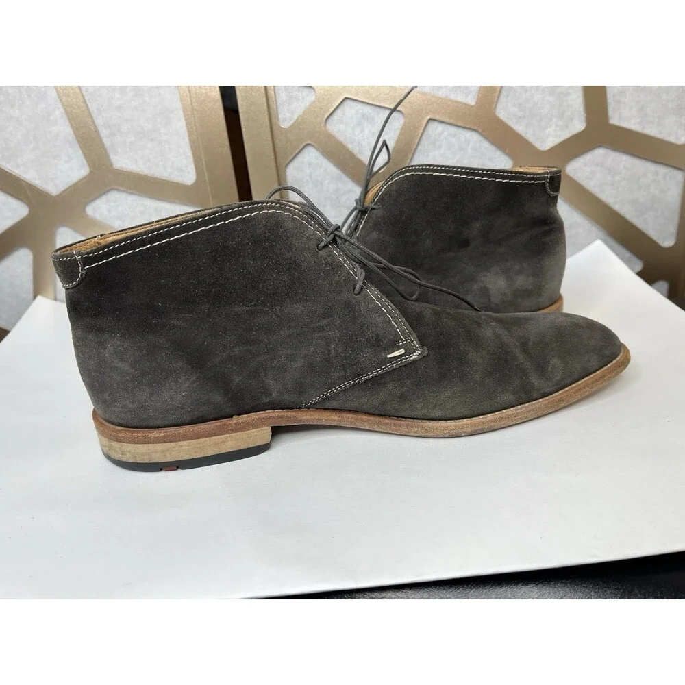 Lloyd Germany Classic Heras Suede Leather Men Chukka Boots Sz Uk 9 Us 10